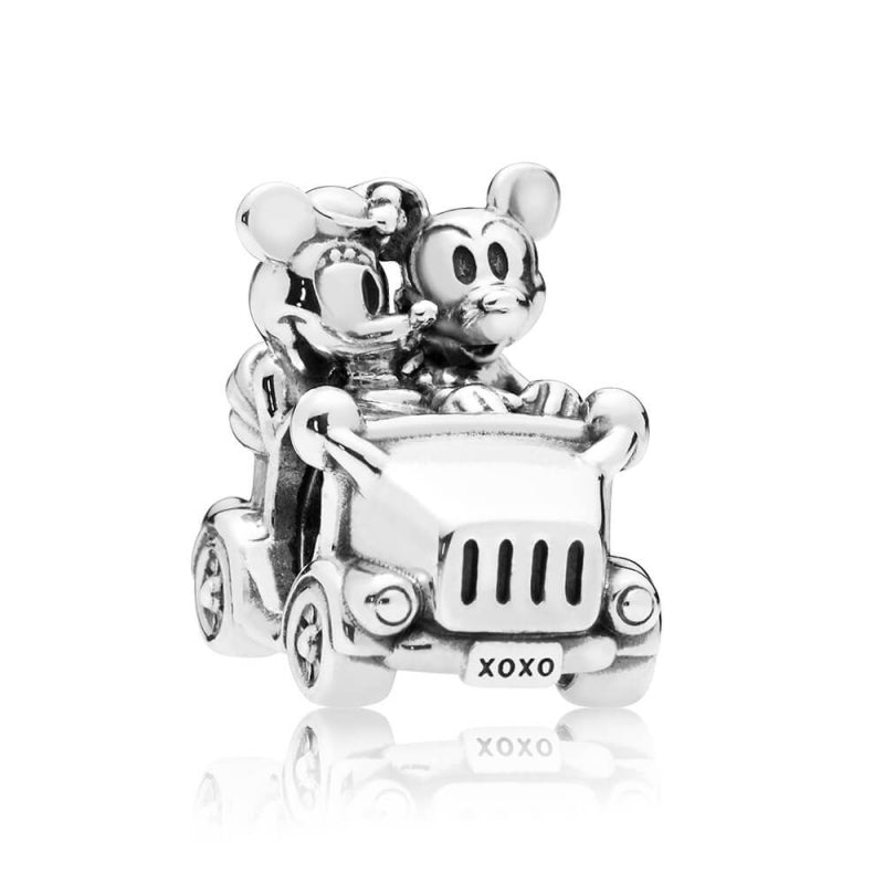 Disney Mickey and Minnie Vintage Car Charm