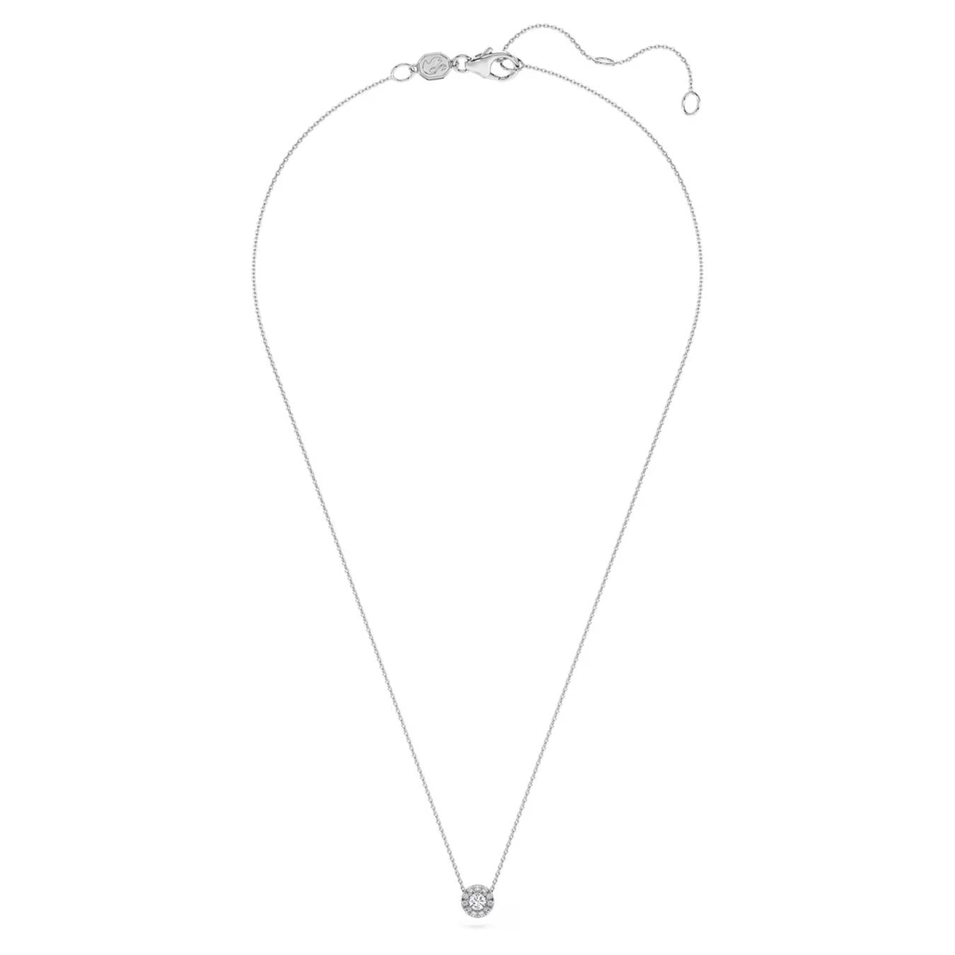 Eternity Necklace 40.5 - 45.5 cm, Sterling silver, Laboratory grown diamond