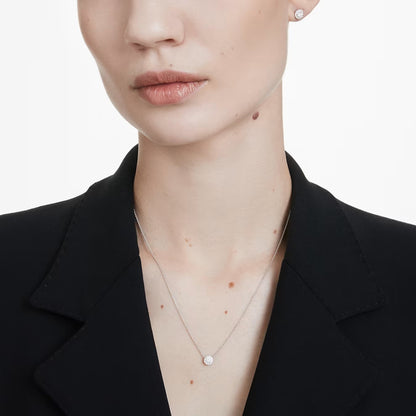 Eternity Necklace 40.5 - 45.5 cm, Sterling silver, Laboratory grown diamond