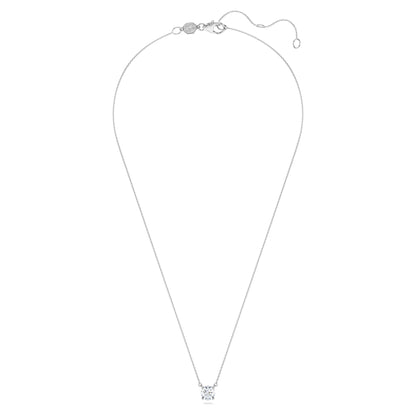 Eternity Necklace, Rhodium plated, Laboratory grown diamond