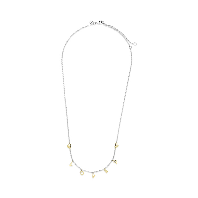 Loved Script Necklace