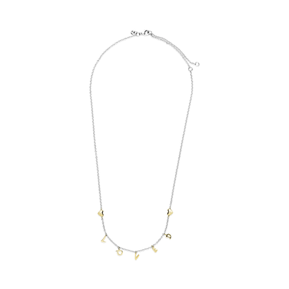 Loved Script Necklace
