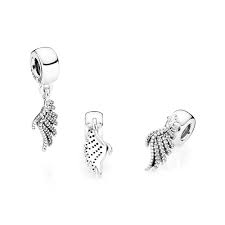 Majestic Feathers Dangle Charm