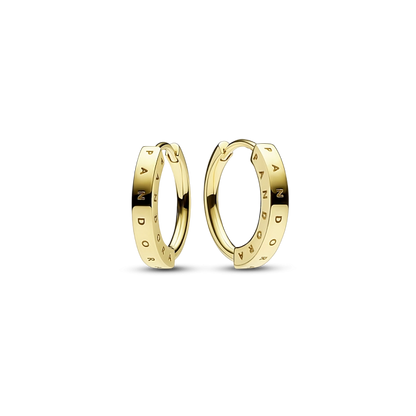 Signature Gold Hoop Earrings