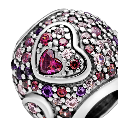 Asymmetric Hearts of Love Charm