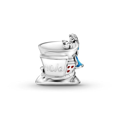 Disney Alice in Wonderland Mad Hatter Tea Party Charm