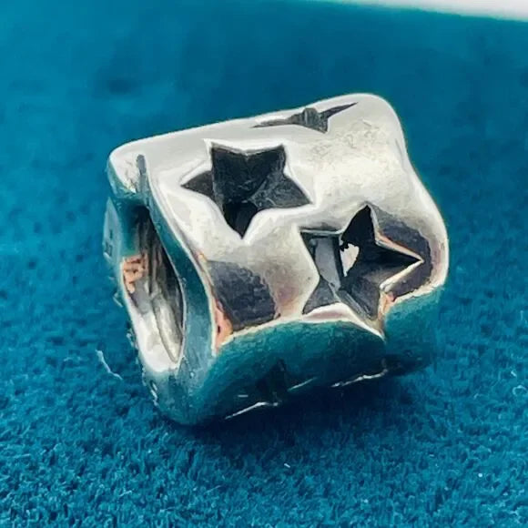 Silver Seeing Stars Charm