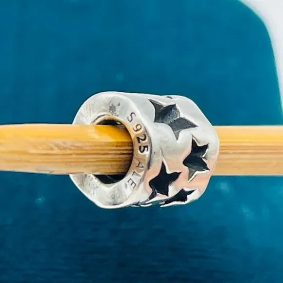 Silver Seeing Stars Charm