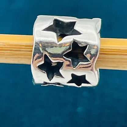 Silver Seeing Stars Charm