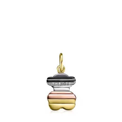 Small Swing Pendant in Gold and Diamonds - Limited Edition