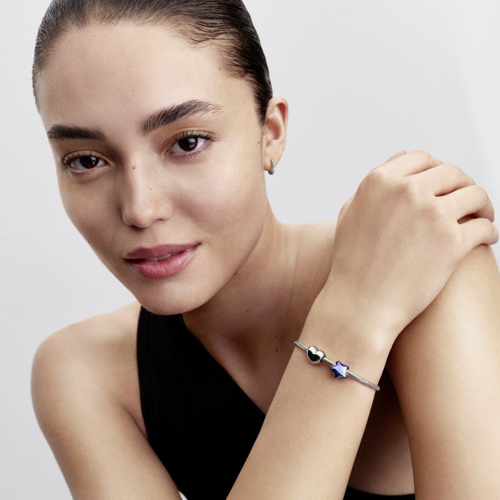 Blue Star Charm