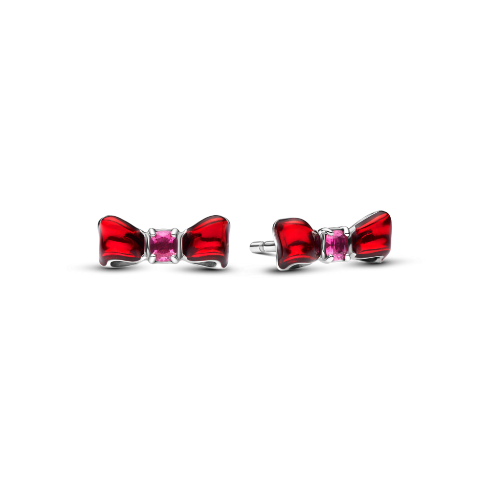 Disney Snow White Bow Stud Earrings