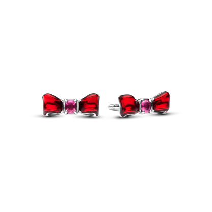 Disney Snow White Bow Stud Earrings