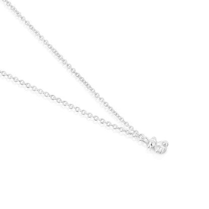 Silver Bold Bear Necklace