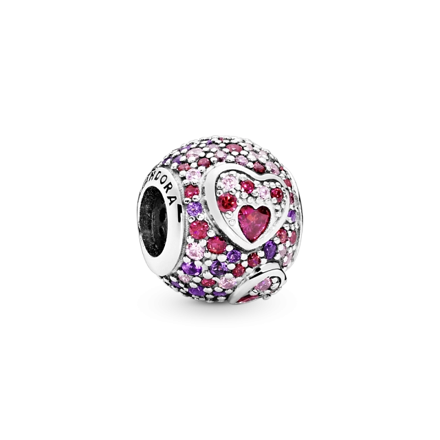 Asymmetric Hearts of Love Charm