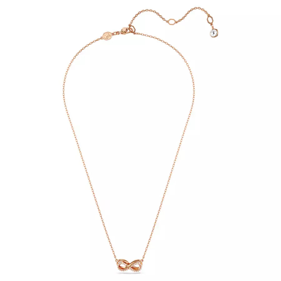 Hyperbola Infinity Pink Necklace 38 - 45 cm