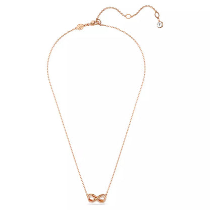 Hyperbola Infinity Pink Necklace 38 - 45 cm