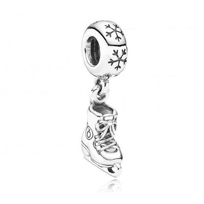 Ice Skate Dangle Charm