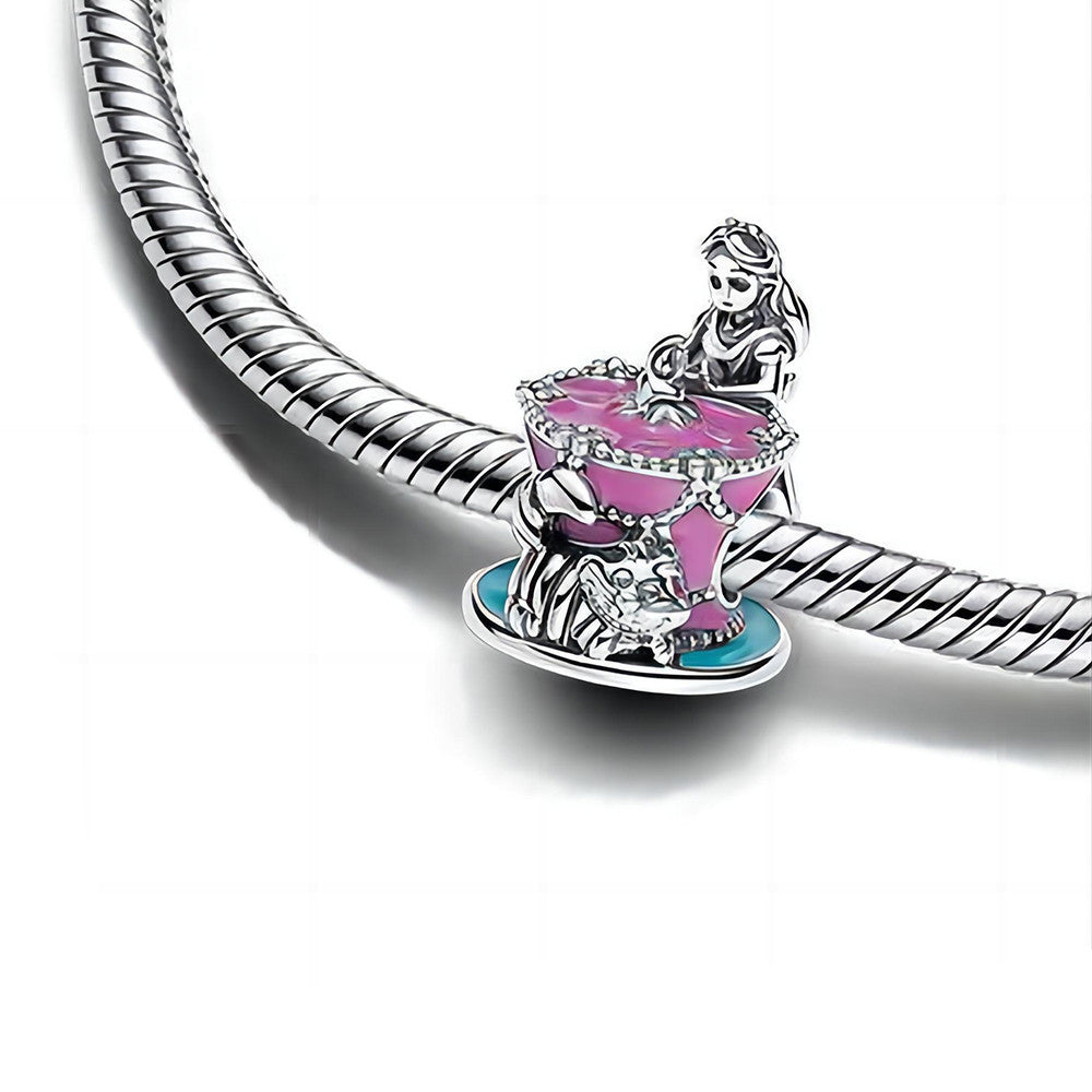 Disney Parks Alice and Cheshire Cat Charm